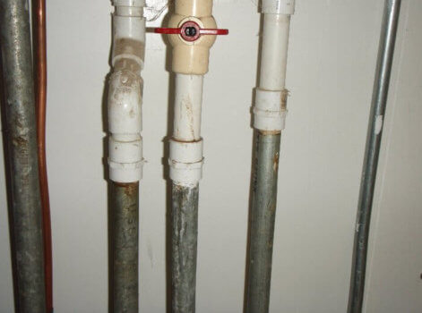 home inspection plumbing