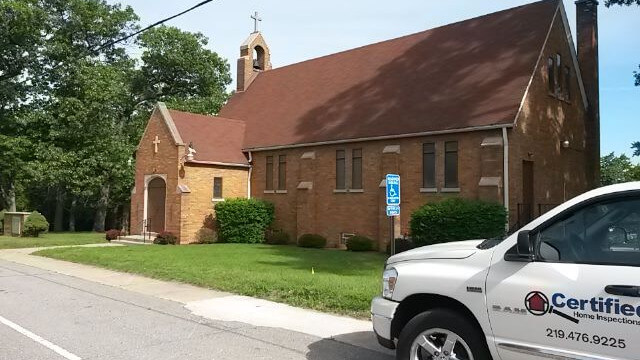 church inspection Lake Station, IN