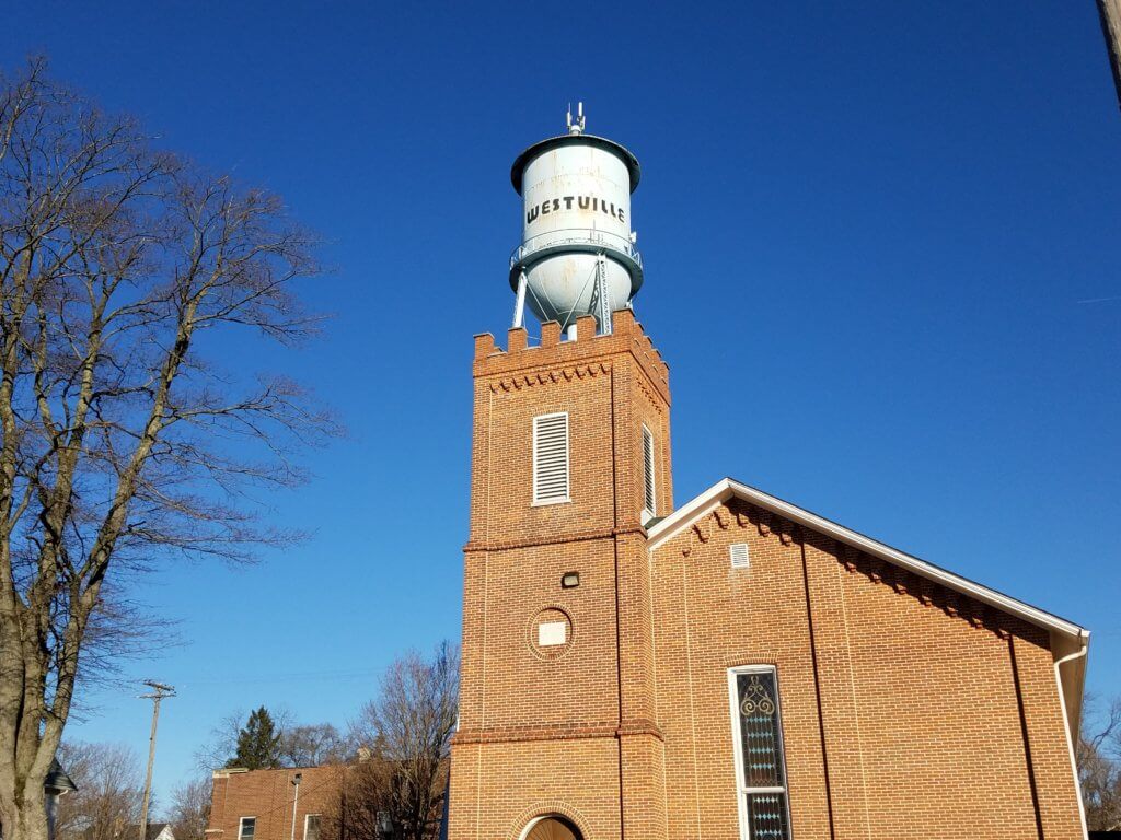 church downtown Westville IN