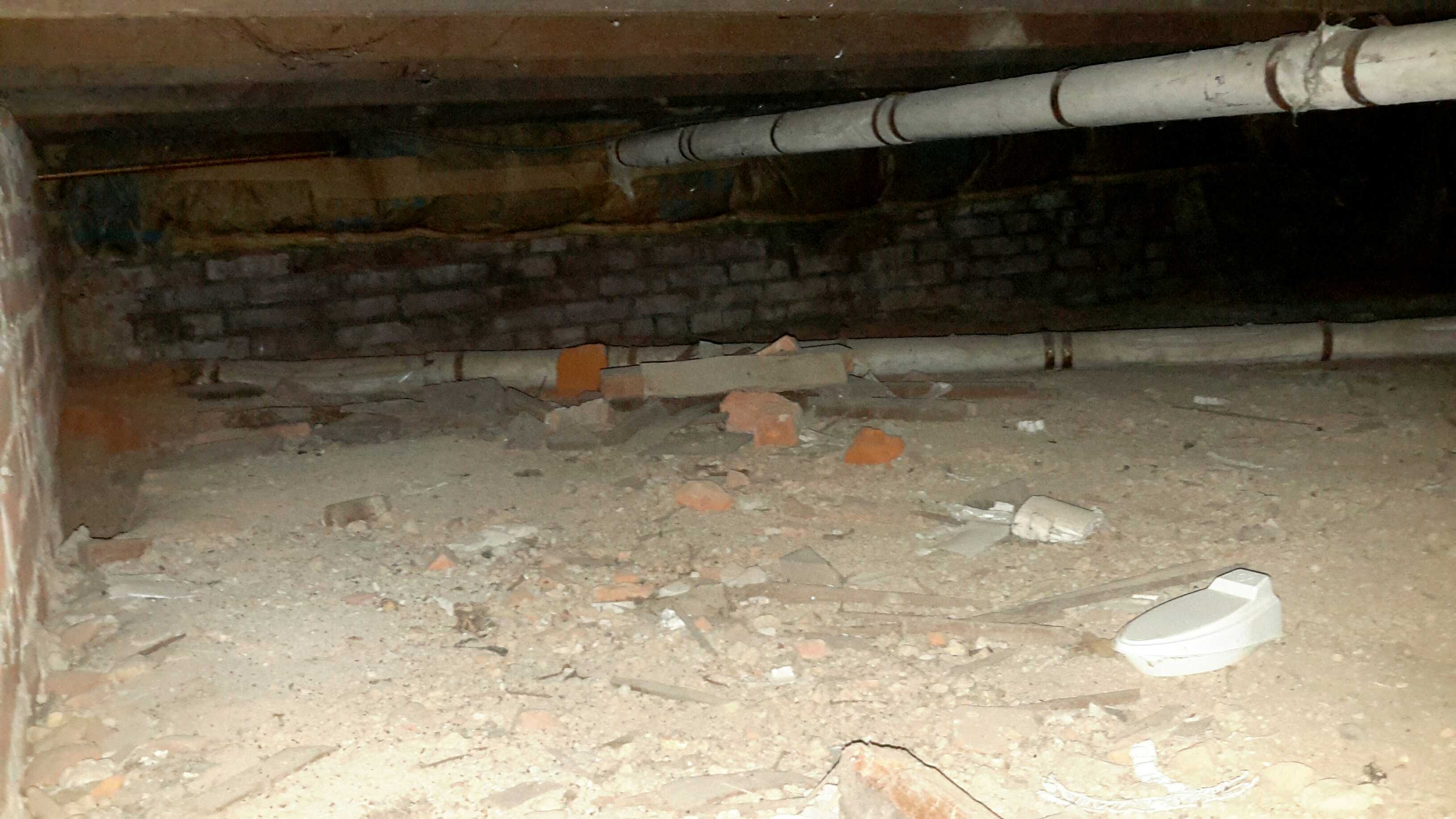 home inspection crawlspace foundation