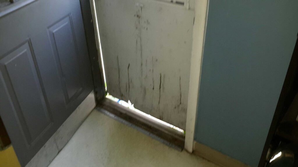 home inspection doors