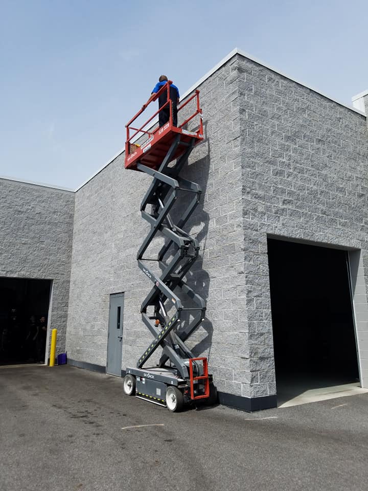 commercial building roof inspection